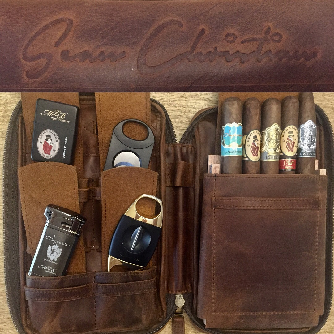 Leather Cigar Case